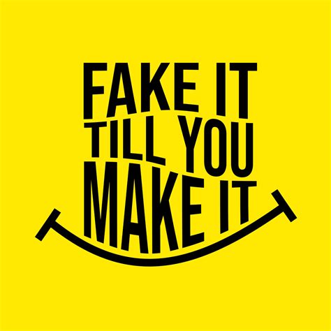 when you make it are you fake